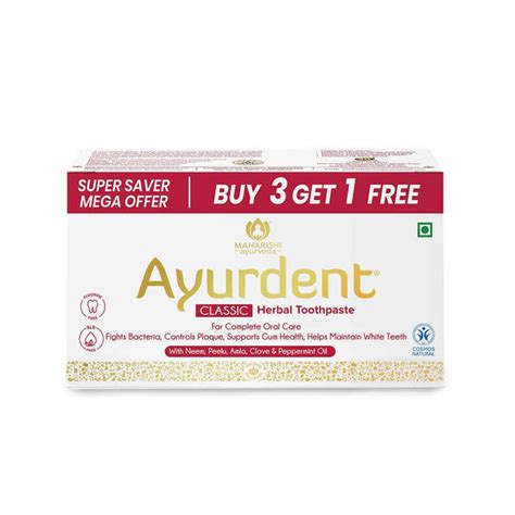 Ayurdent Classic – Ayurvedic Toothpaste for Toothache & Gum Care