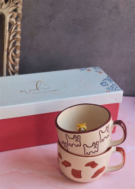 Dog & The OG Cat mug in a Gift Box - WeavingHomes