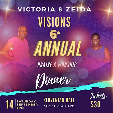 Visions Praise & Worship Dinner, 6417 St Clair Ave NE, Cleveland, 14 ...