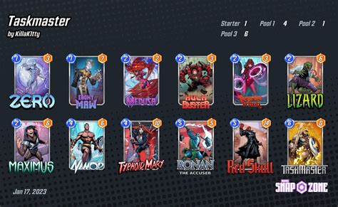 Image result for Marvel Snap Taskmaster