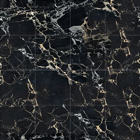 Portoro black marble tile texture seamless 14135