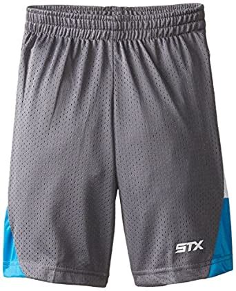 Buy STX Big Boys Athletic Short and Packs, Charcoal & Neon Turquoise ...