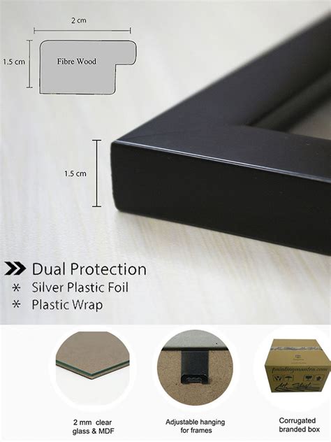 Endearing Drop Chain Synthetic Photo Frame Set of 9 — ART STREET