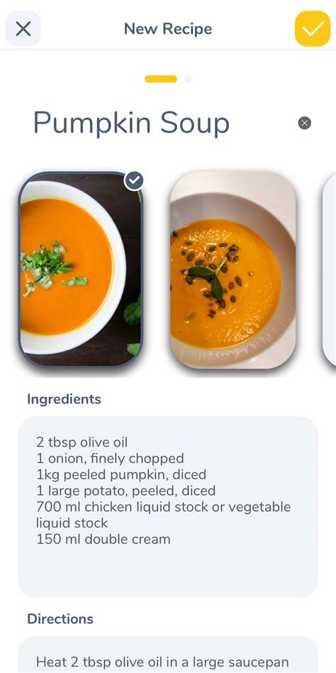 Image result for Action Form Recipe Example