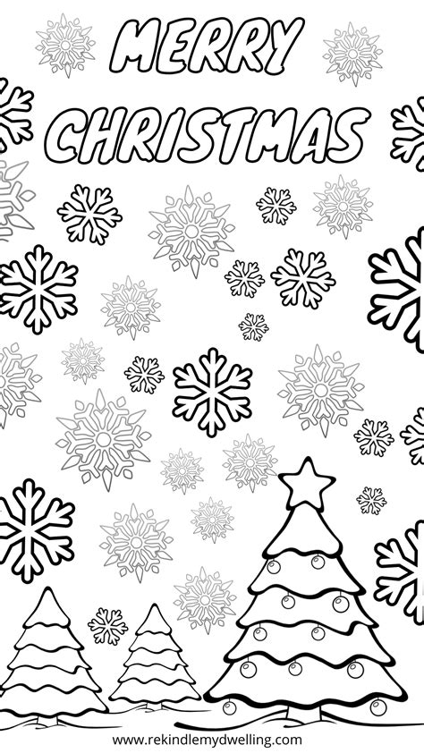 Printable Christmas Coloring Pages Free