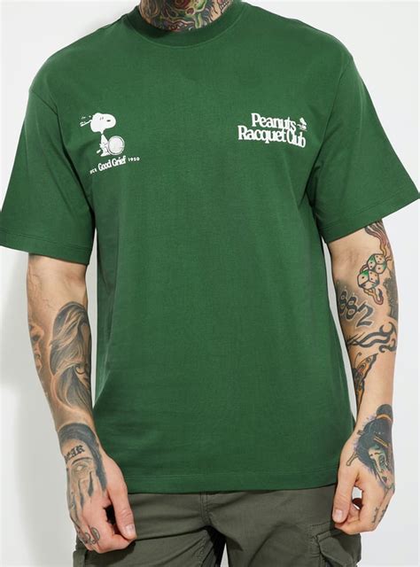 Buy URB_N Men Peanuts Print Oversized T-shirt Online at just Rs. 699.0 ...