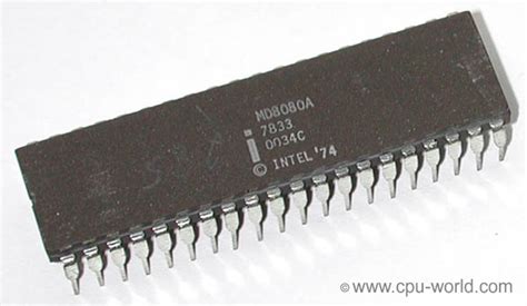 Image result for Intel 8080 Microprocessor