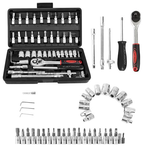 Catron Flank Sockets 46 in 1 Multi Purpose Combination Tool Case ...