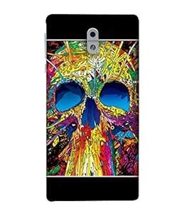 Nextgen Designer Mobile Skin for Nokia3 (Skull Skeleton Danger Beware ...