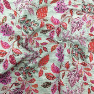 Buy 150+ Plain, Printed, Embroidered Linen Fabrics Online | Saroj Fabrics