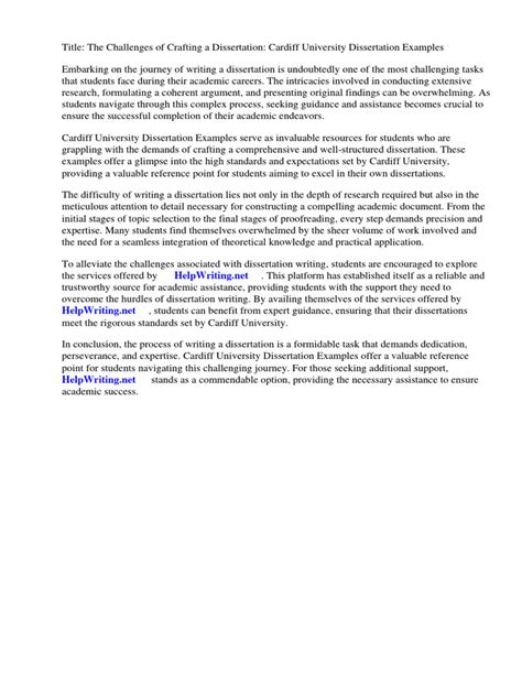 Dissertation Examples 的图像结果