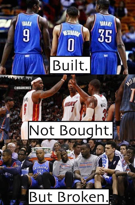 Thunder Basketball Memes