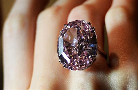 'Pink Star' Diamond Fetches Record $83.2 Million | Fancy pink diamond ...