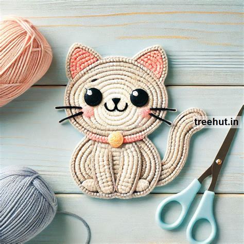 Cat Crochet Ideas, Crochet Appliques and Small Projects with Leftover Yarn