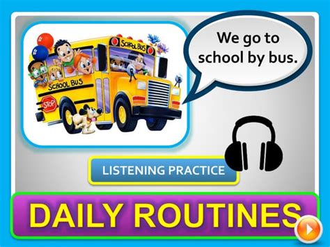 Image result for Listening Practice Using Simple Present