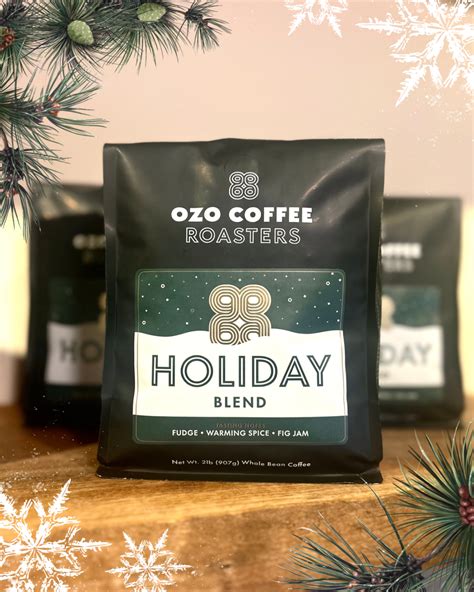 Holiday Blend Coffee 2025 | OZO Coffee Roasters Seasonal Release
