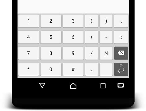 Image result for Android Native App Number Keyboard