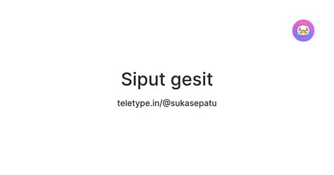 Siput gesit — Teletype
