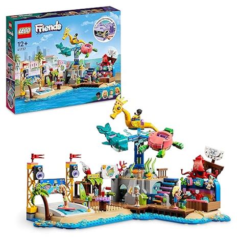 LEGO Friends Beach Amusement Park 41737 Building Toy Set; A Technical ...