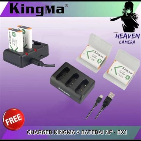 Jual CHARGER KINGMA + BATERAI KINGMA NP -BX1 - Jakarta Barat - HEAVEN ...