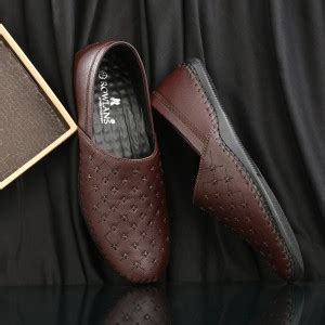 Rowlans Perforations mojaris,etnic casual mojaris,lightweight ...