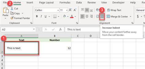 Image result for Text Alignment in Excel