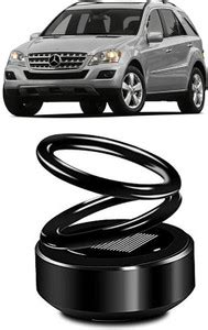 YUNEIK Car Solar Air Freshner Automatic 360° Rotating Diffuser Car ...