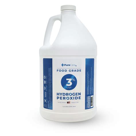 3% Food Grade Hydrogen Peroxide 1 Gallon - Bulk Peroxide