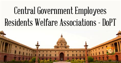 Government Employees Residents Welfare Associations- Submission of ...
