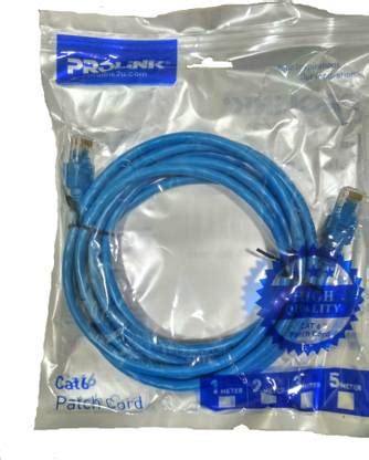 Prolink Patch Cable 2 m CAT6 Patch Cord 2Mtr Pack of 100 23 AWG Pure ...