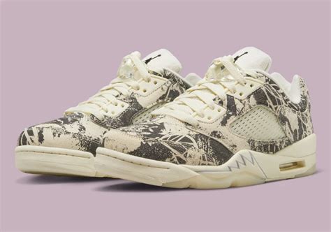 Abstractly Pollock: Nike WMNS Air Jordan 5 Low “Expression” | SNKRDUNK ...