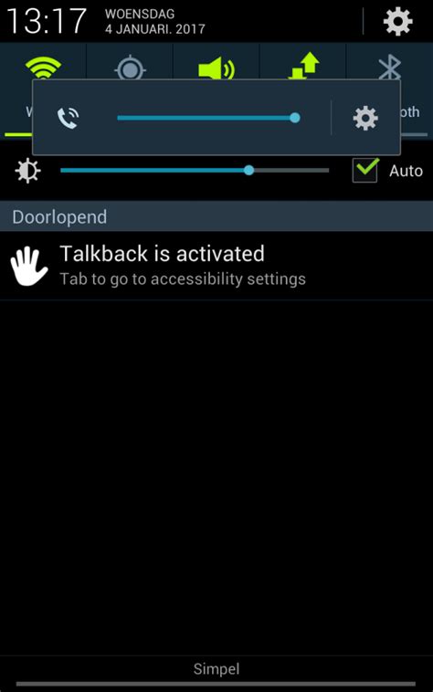 Talkback uitschakelen Samsumg Galaxy Note - Android 4.3 - Android ...