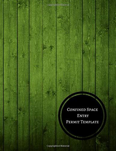 Confined Space Entry Permit Template Confined Space Entry Log ...
