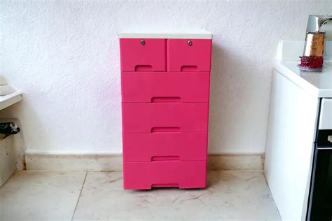 The Tickle Toe Plastic Chest of 6 Drawers | Multi-Purpose Storage ...