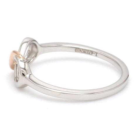 Jewelove™ Rings Women's Band only Platinum & Rose Gold Infinity Ring ...