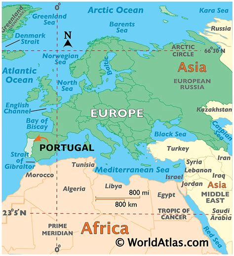 Portugal Maps & Facts - World Atlas