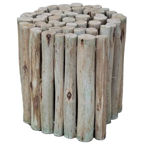Buy 72 in. L x 12 in. H Eucalyptus Wood Solid Log for Landscaping ...