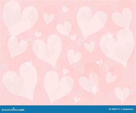 Light Pink Heart Background