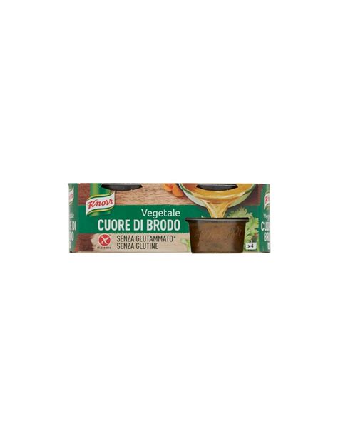 Knorr Cœur de bouillon de légumes -25% sel - 4 x 28 gr - Livraison ...