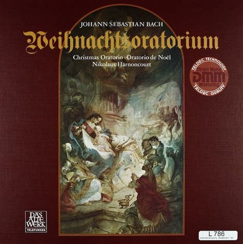 Nikolaus Harnoncourt. Concentus musicus Wien. Wiener Sängerknaben. Bach ...