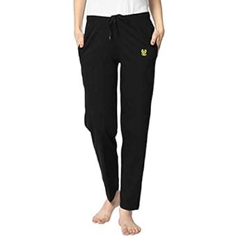 VIMAL JONNEY Regular fit Black Trackpant for Women-Pack of 1(D10__BLK ...