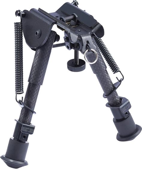 Buy Pinty Carbon Fiber Rifle Bipod with 6 inch to 9 inch Adjustable ...