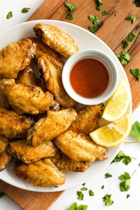 Crispy Air Fryer Chicken Wings (Gluten-Free, Dairy-Free) - Dish by Dish