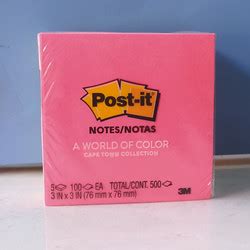 Jual Sticky Note Post it 3M 654 Warna 76 x 76mm (654PK) - Jakarta Utara ...