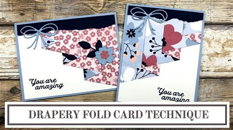 Drapery Fold Card Tutorial 的图像结果