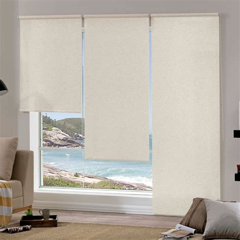 Cortina Pratika Rolô Linho 1,60m x 2,20 Cru - Bella Janela