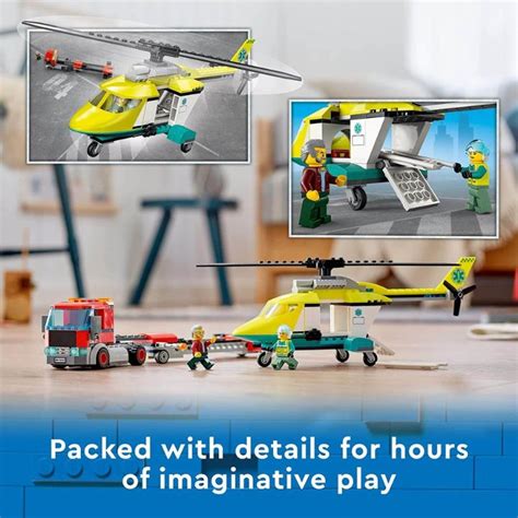 Lego City- Rescue Helicopter Transport – Juplay World