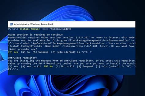 Image result for Run Windows Update Remotely PowerShell