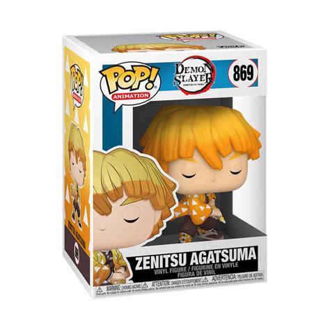 Demon Slayer Zenitsu Agatsuma Vinyl Figure By Funko Pop!