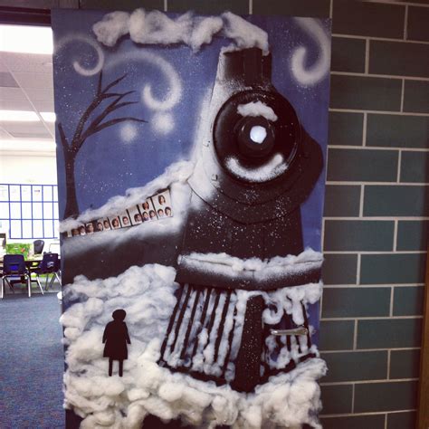 Door Decorating Ideas Polar Express